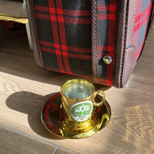 فنجان الطاؤوس صناعة يابانية فنتج