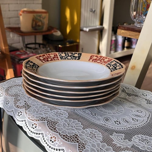 نص درزن | 6 صحون صين اصدار قديم