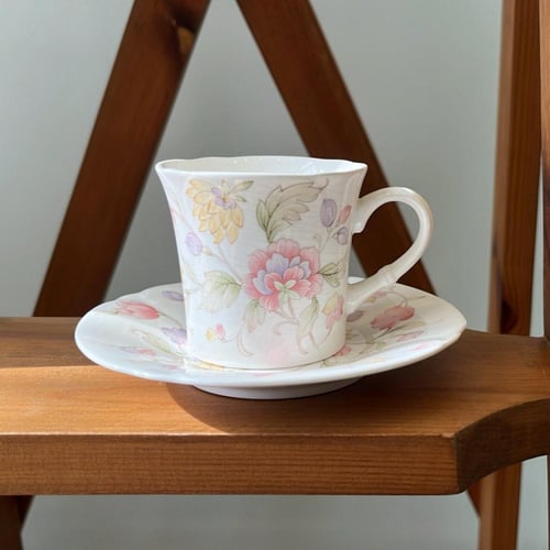 كوب فنتج ياباني من ماركة Nitto - تصميم زهري أنيق إ...