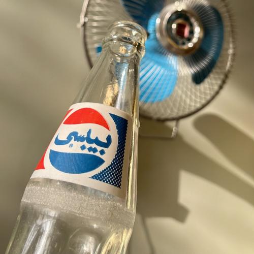 غرشة بيبسي ب شعار بيبسي فترة 1987 - الى 1991