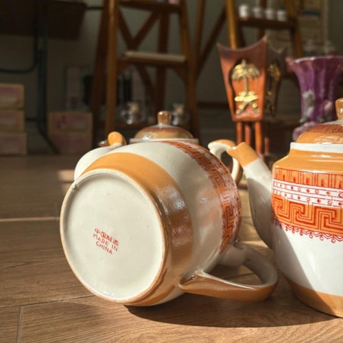 إبريق عتيق ونادر | ختم صيني احمر