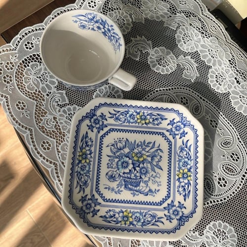 كوب فنتج وتحفة فنية رائعة من نوادر ماركة Nikko الي...