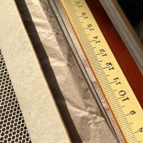 مسطرة خشب اصدار قديم