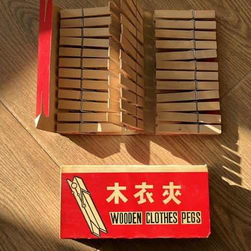 مشابك خشبية فنتج