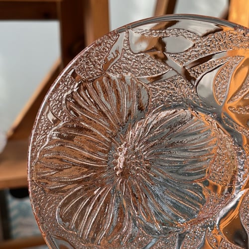 كوب زجاج vintage