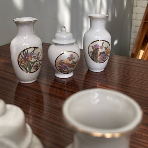 طقم تحف فنتج ، صناعة يابانية اصدار نادر