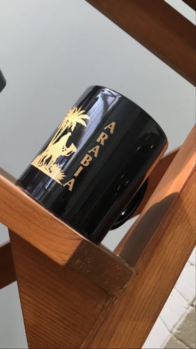 كوب “ عاصفة الصحراء “ أسود