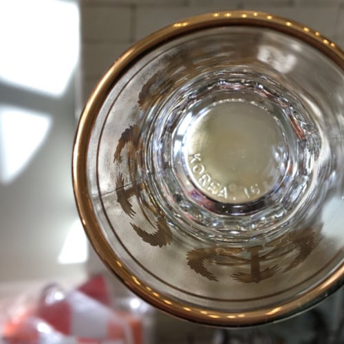 بيالات فنتج صناعة كورية - شعار سيفين ونخلة