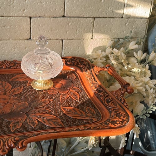 كريستال أصلي ، و اصدار عتيق بقاعدة من النحاس ، صنا...