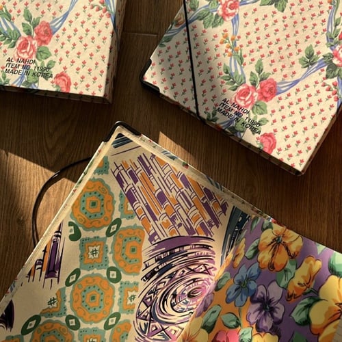 ملف يحتوي على دفاتر مقسّمه