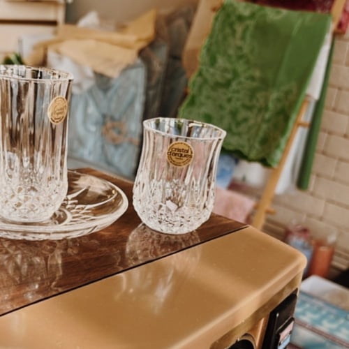 فناجين كرستال فنتج ونادرة من الثمانينات