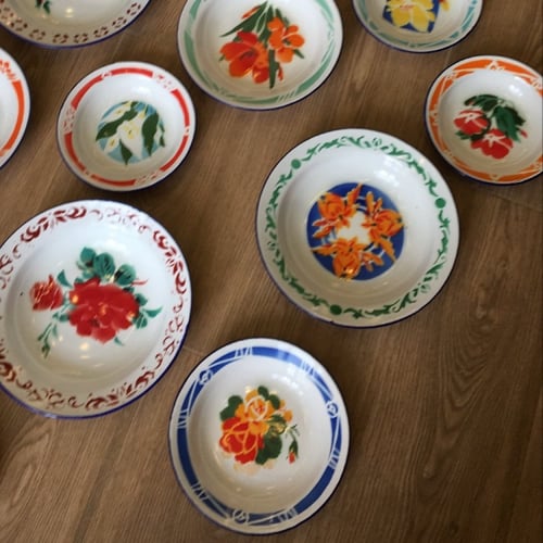 Dish صحون غضار مقاسات متنوعة