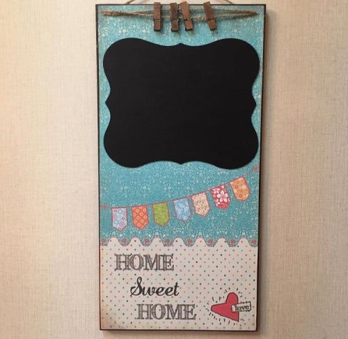 سبورة ولوحة home sweet home