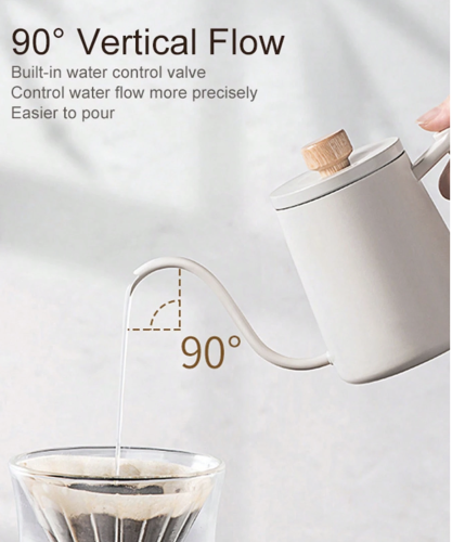 إبريق V60 ابيض