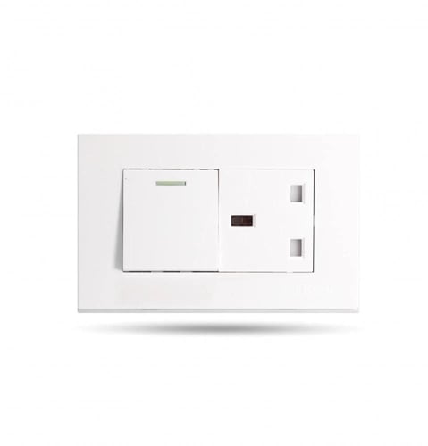 فيش ثلاثي مع مفتاح 2*4 امريكي