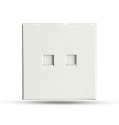 فيش شبكة مع تلفون بيانو خشّابي