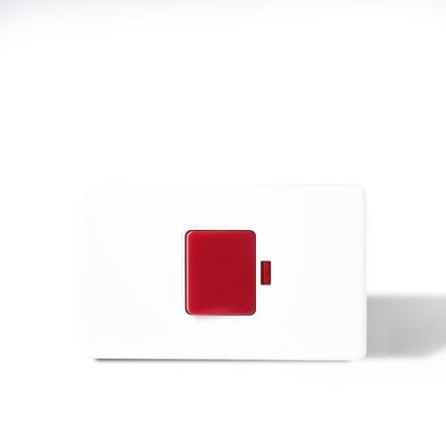 مفتاح مكيف7*14 بيانو أبيض SEMICNZ