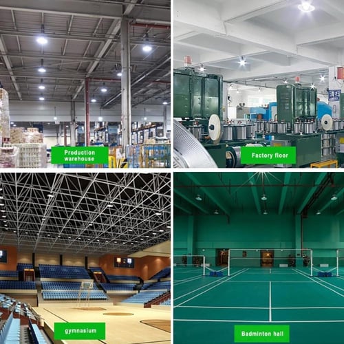 كشاف هنجر اسود 300 وات ابيض