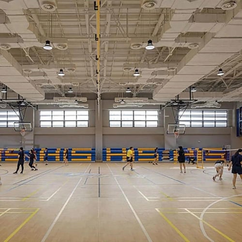 كشاف هناجر ومستودعات اسود 200 وات كريمي