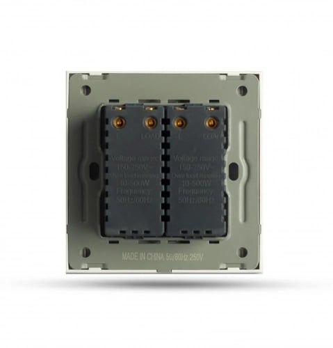 دايمر لمبة دبل بيانو خشّابي