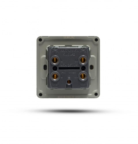 مفتاح مكيف بيانو أسود خشّابي