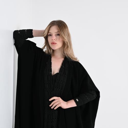 Sable Bisht Abaya