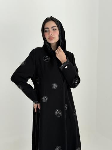 Lustre Klosh Blazer Abaya