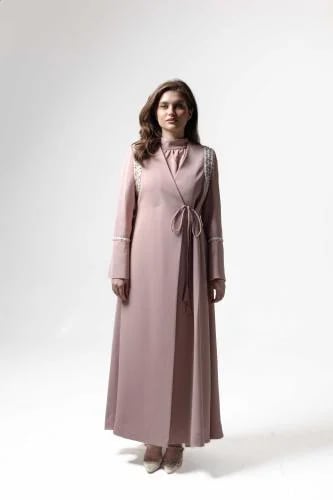 Baby Rose Blazer Abaya