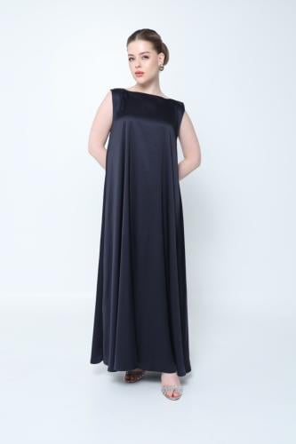 Dark blue dress