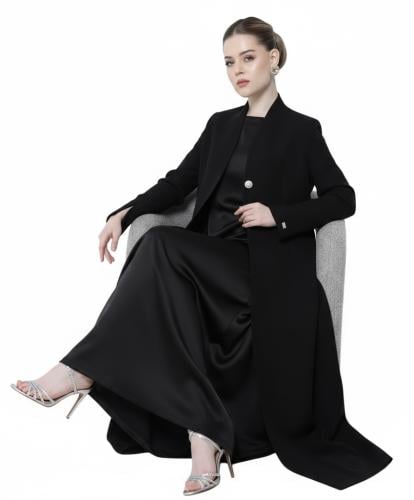Black Elite -Blazer abaya