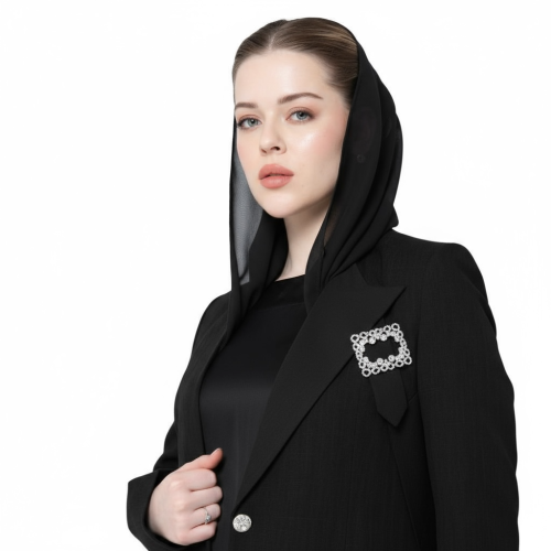 Black Luxe -blazer abya