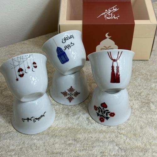 بوكس ٦ فناجين رمضانيه