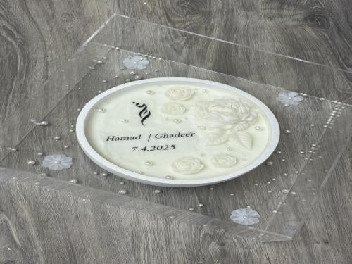 شمعة عروس غير شامل بوكس