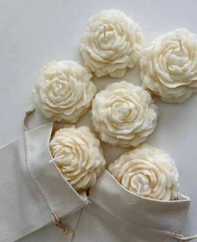 شمعة الوردة الجوري