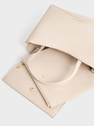 حقيبة سيبيل توت - لون الشوفان مقاس /M