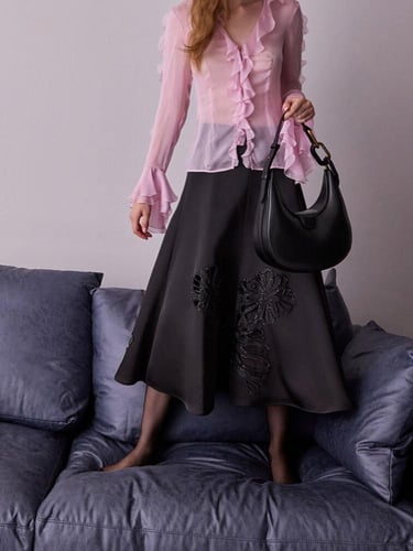 حقيبة كورا القمرية المعدنية - أسود