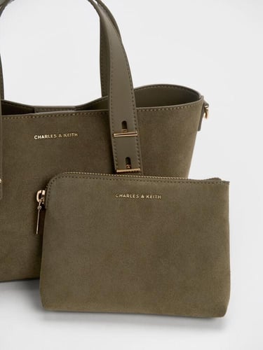 حقيبة توت صغيرة شانيا بمقبضين/ براند C&K