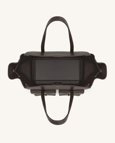 حقيبة ليندا توت - بني غامق