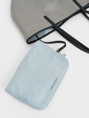 حقيبة سيانا القابلة للعكس - رمادية