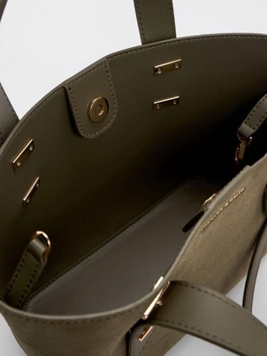 حقيبة توت صغيرة شانيا بمقبضين/ براند C&K