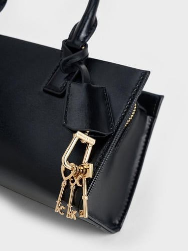 حقيبة توت ميني كيري - سوداء