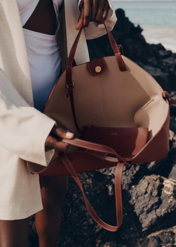 حقيبة بولين باريس المقاس الكبير