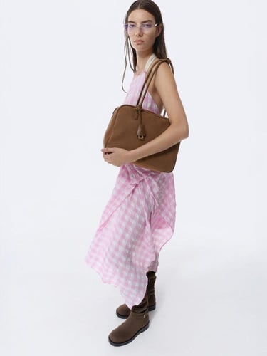 حقيبة بولينج سيانا كبيرة حجم L/ براند تشارلز اند ك...