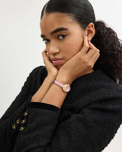 ساعة كوتش سامي 22 لون بينك