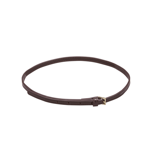 حقيبة كتب جلدية بلون الشوكولاتة 25