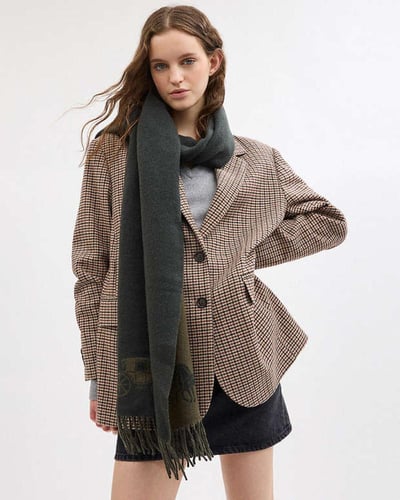 كاتم صوت مزدوج الوجه كبير الحجم للخيول والعربة كوت...