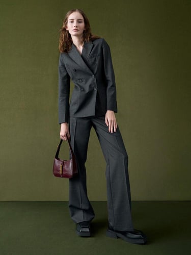 حقيبة كتف سيسيا بنقشة جلد التمساح وتفاصيل معدنية -...