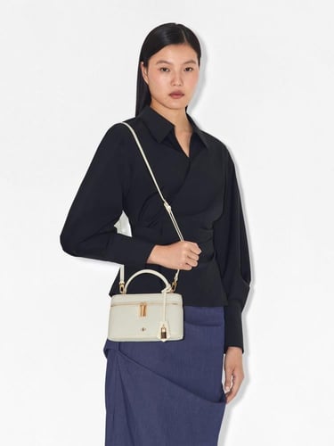 حقيبة كتف جلدية من آري / براند بيدرو