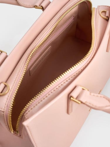 حقيبة توت ميني كيري - وردي فاتح