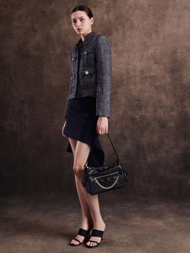 حقيبة كتف مبطنة مزدوجة / C&K